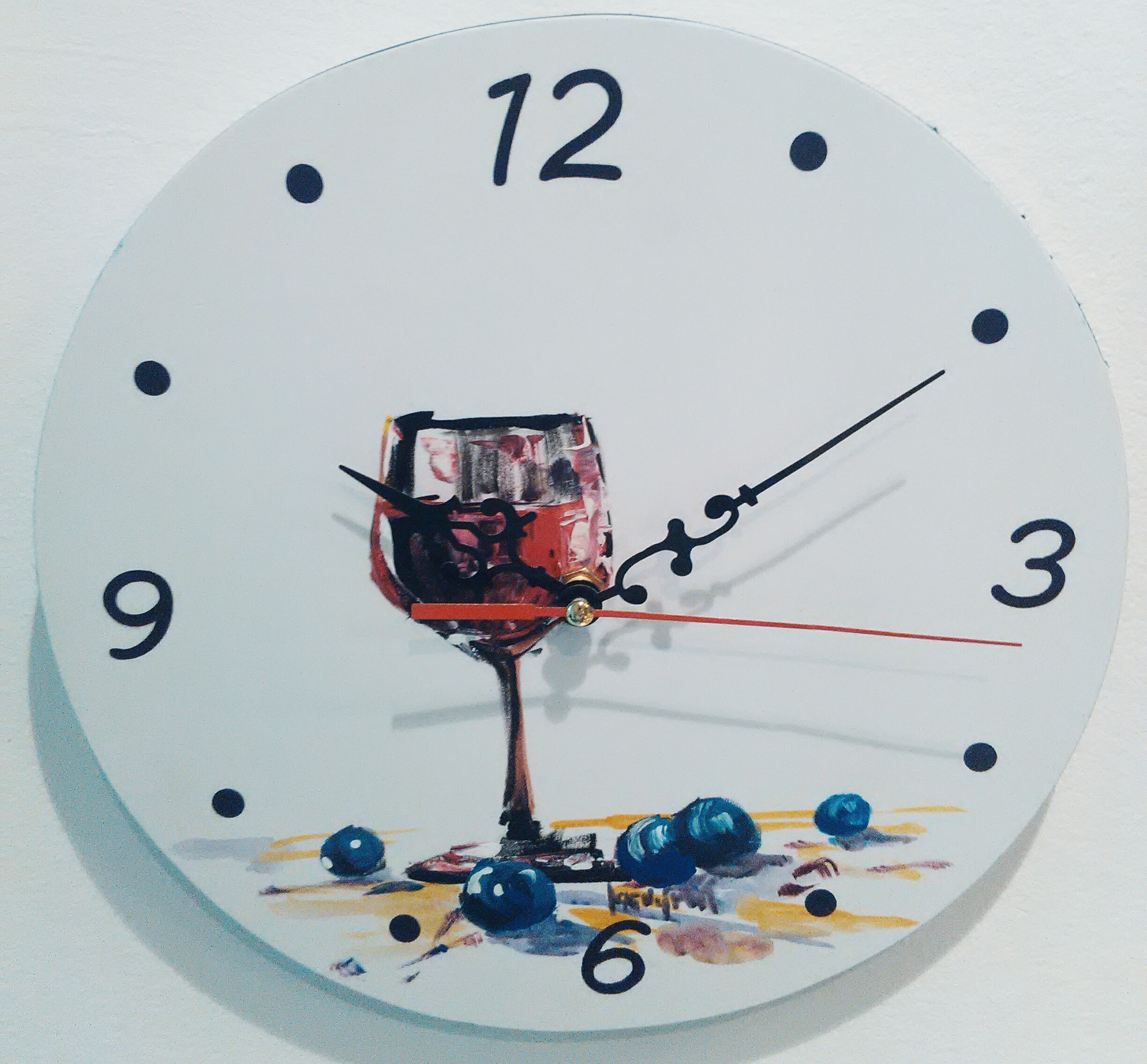 Zidni satovi - Sat "čaša" (Sito štampa firm-art.com)